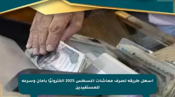 أسهل طريقة لصرف معاشات أغسطس 2025 إلكترونيًا بأمان وسرعة للمستفيدين